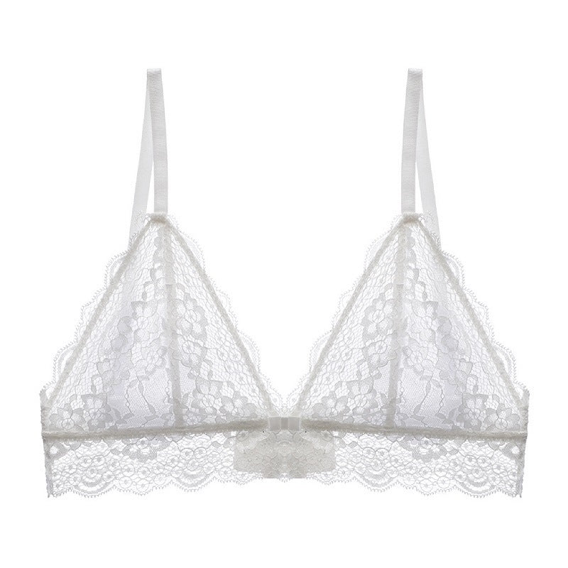 
                  
                    Lace Triangle Cut Bralette
                  
                