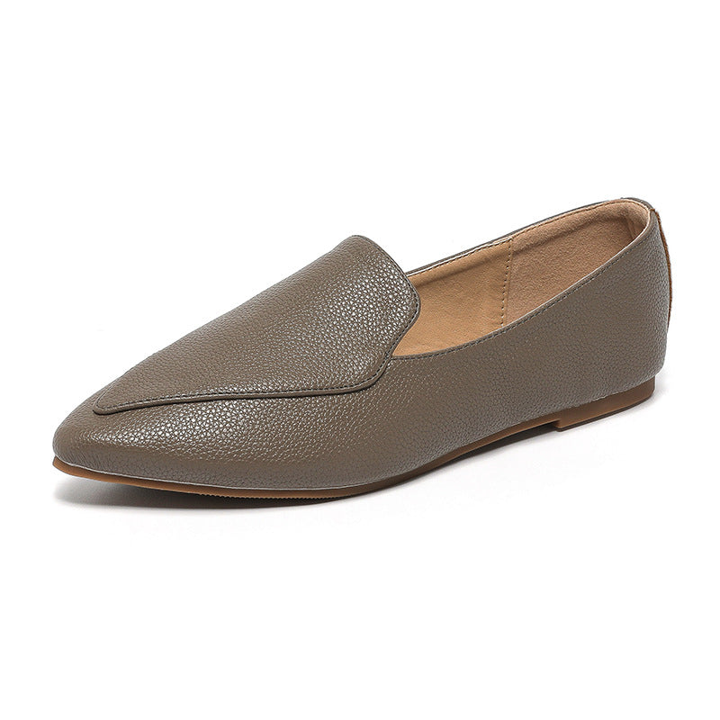 Pointed Toe Loafers