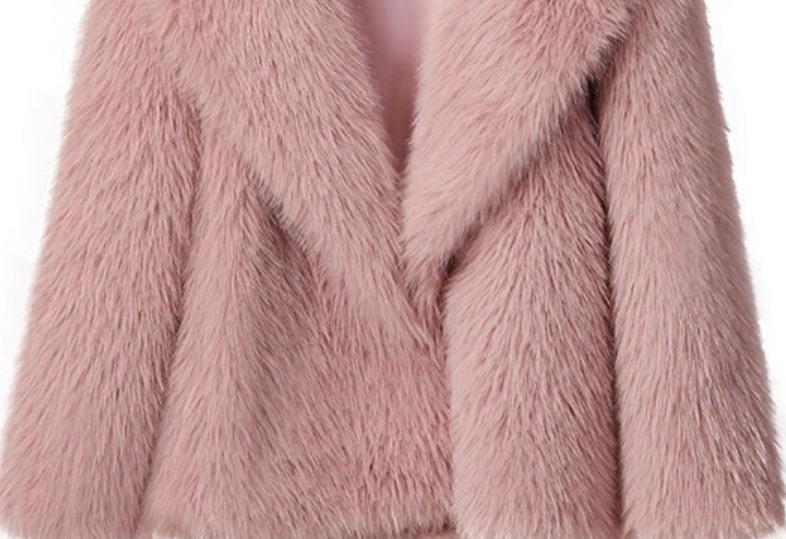 
                  
                    Faux Fur Loose Fitted Fur Jacket
                  
                