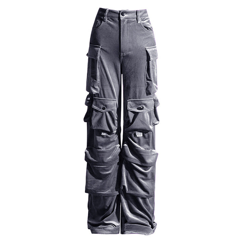 
                      
                        Velvet High Waist Cargo Pants
                      
                    