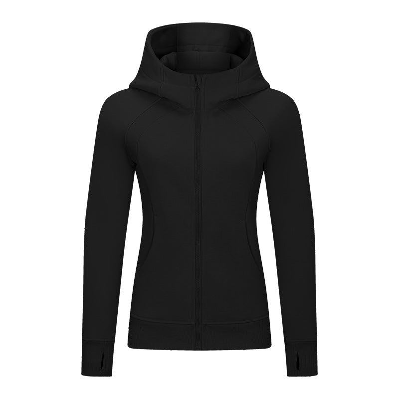 
                      
                        Zip Up Hooded Jacket with Pockets
                      
                    