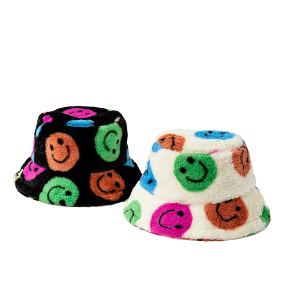 
                  
                    Smiley Face Plush Fisherman Hat
                  
                
