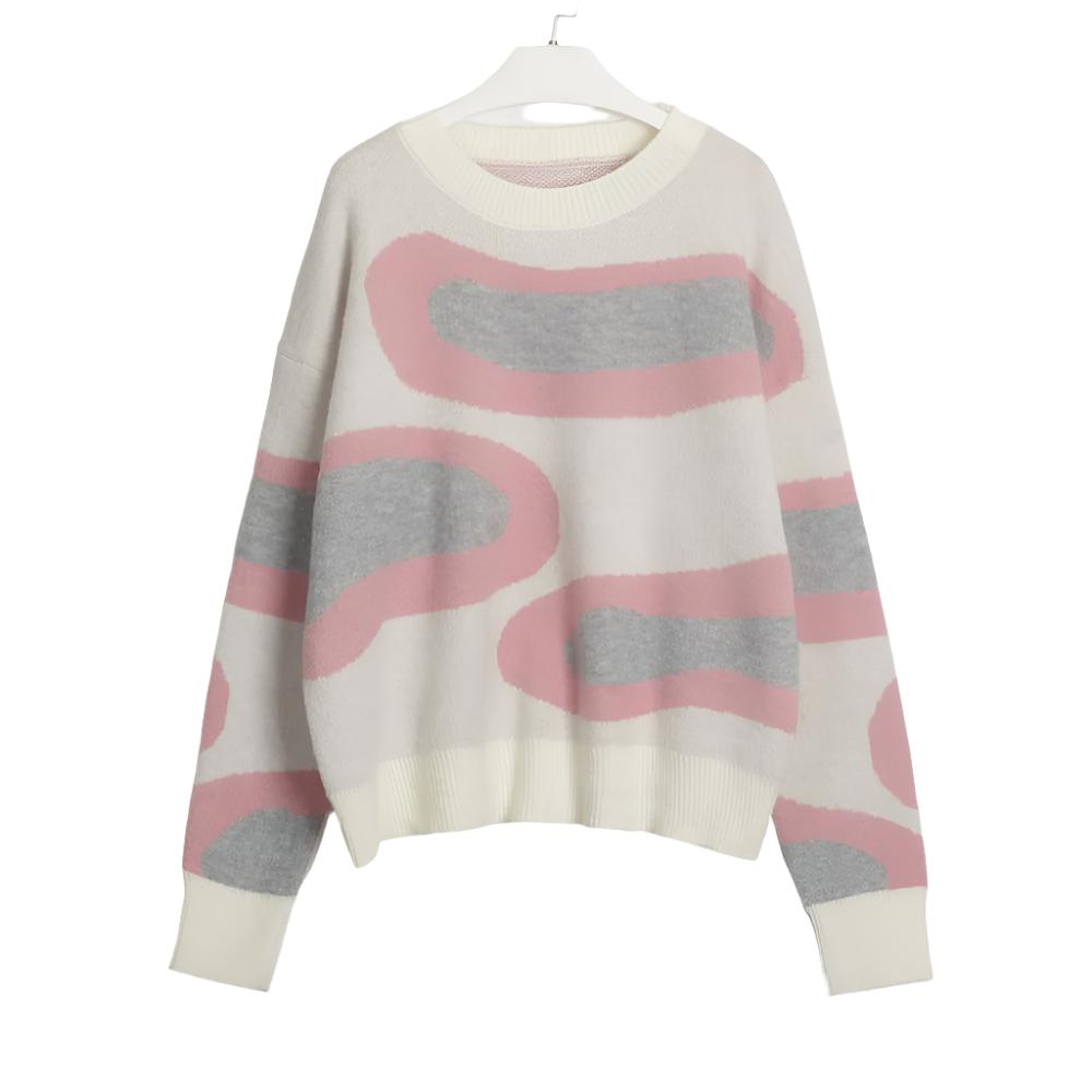 
                      
                        Abstract Cloud Pullover Sweater
                      
                    