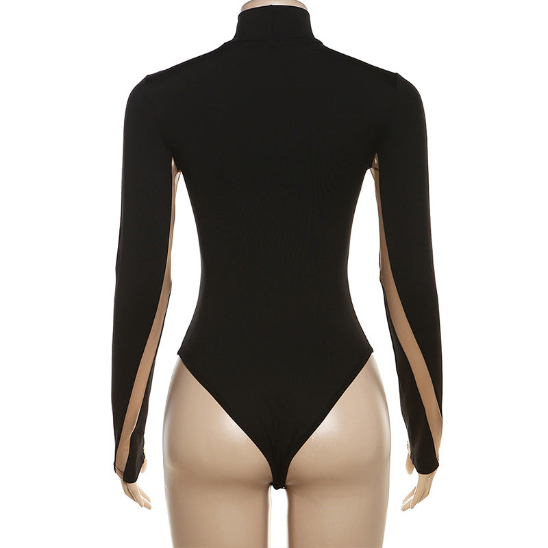 
                  
                    Sheer Cut Out Long Sleeve Bodysuit
                  
                