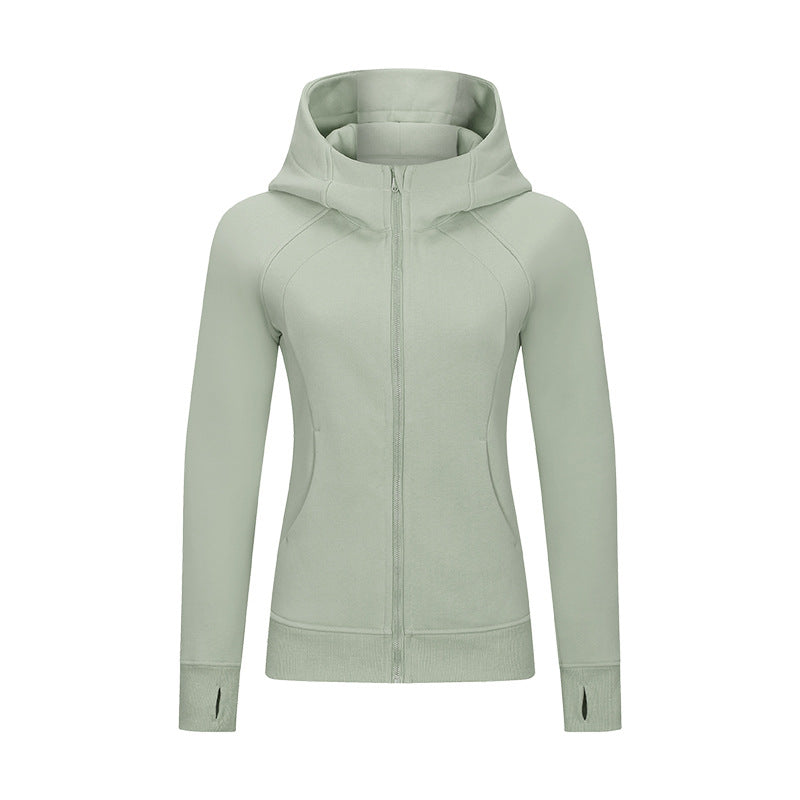 
                      
                        Zip Up Hooded Jacket with Pockets
                      
                    