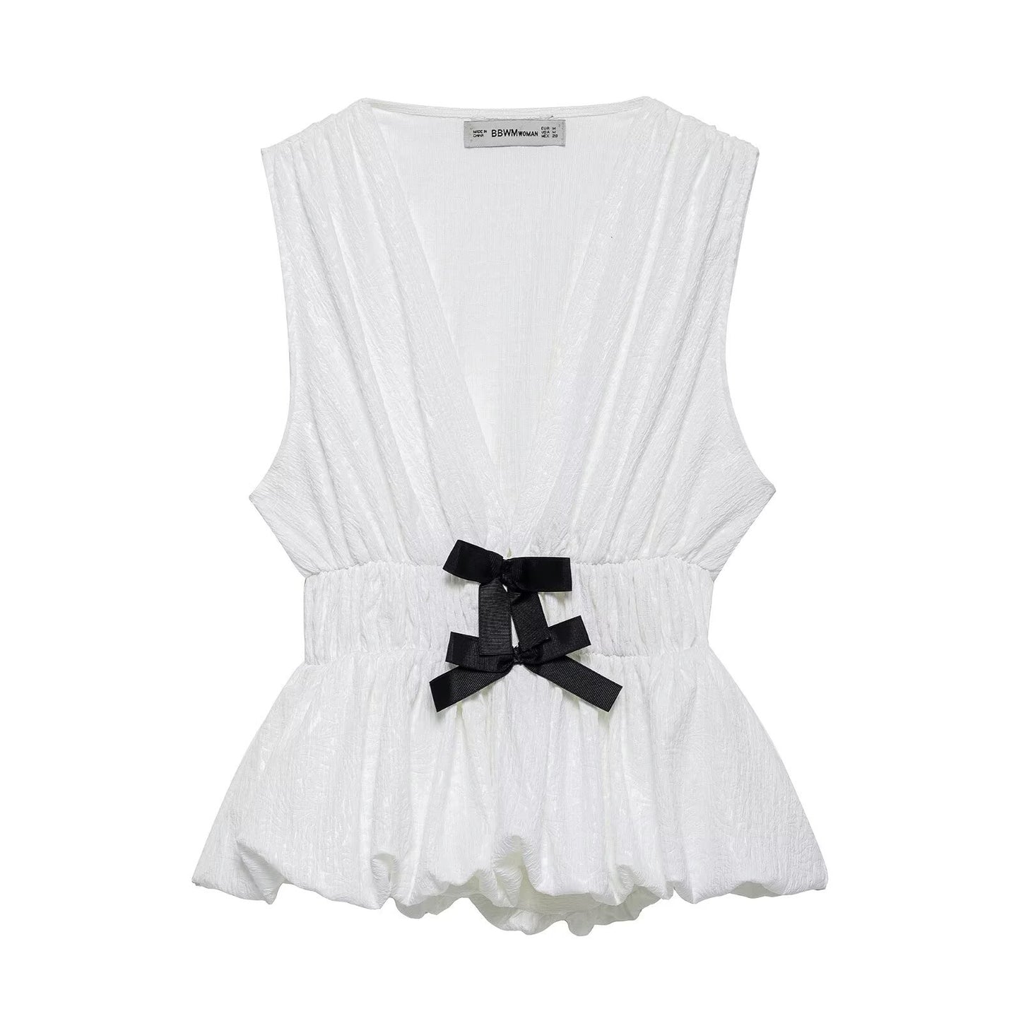 Deep V Sleeveless Peplum Stop - Shop Style Shark Shop Style Shark Deep V Sleeveless Peplum Stop - Shop Style Shark Shop Style Shark