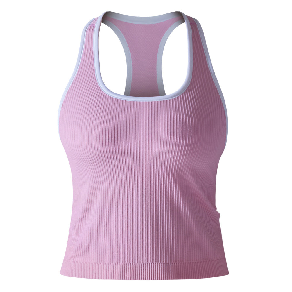 
                      
                        Sporty RIbbed Tank Top
                      
                    