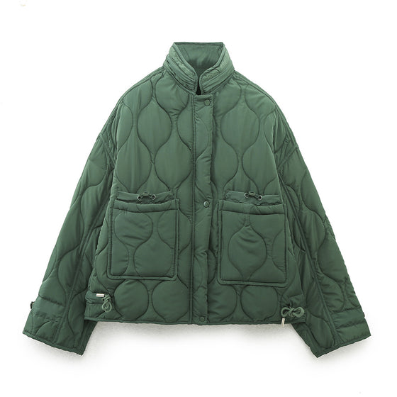 Quilted Hooded Jacket