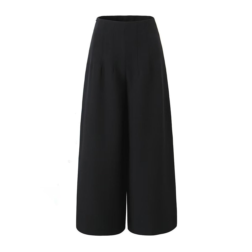 
                      
                        High Rise Wide Leg Pants
                      
                    