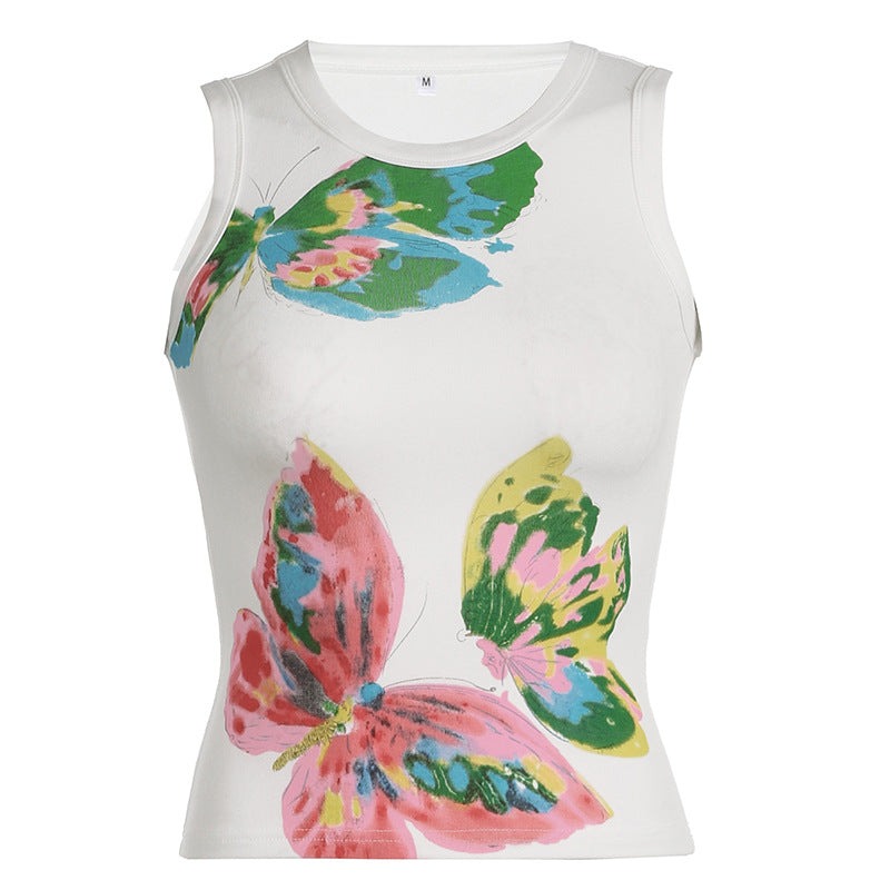 
                      
                        Butterfly Print Tank Top
                      
                    