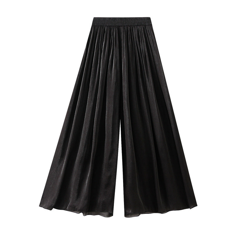 
                      
                        Elastic Waistband Wide Leg Pants
                      
                    