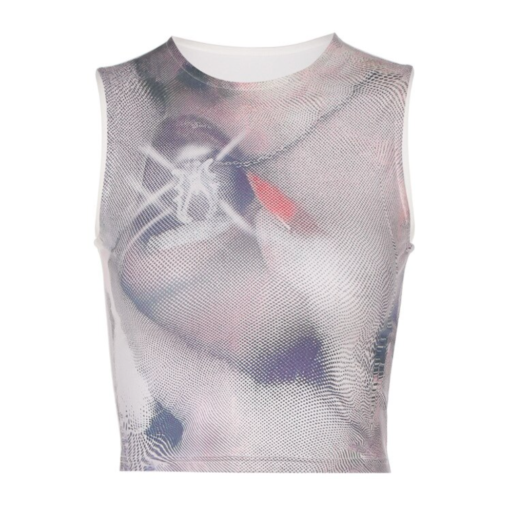 Graphic Print Tank Top