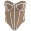 Strapless Nude Corset Top