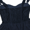 Balconette Top Asymmetric Skirt Mini Dress