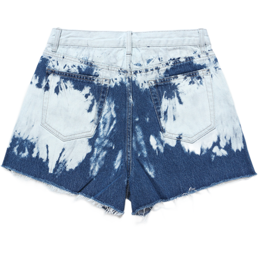 
                      
                        Tie Dye High Waist Shorts
                      
                    