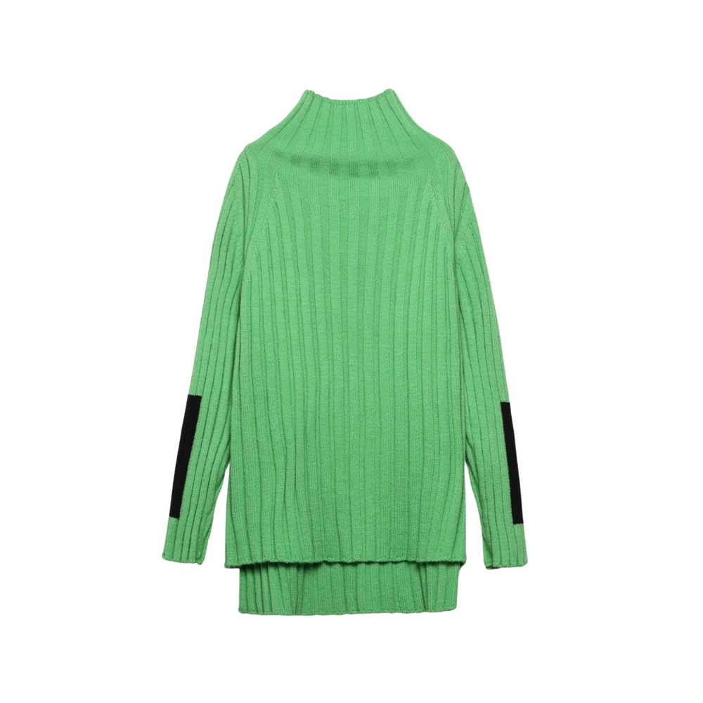 
                      
                        Elbow Patch Turtleneck Sweater
                      
                    