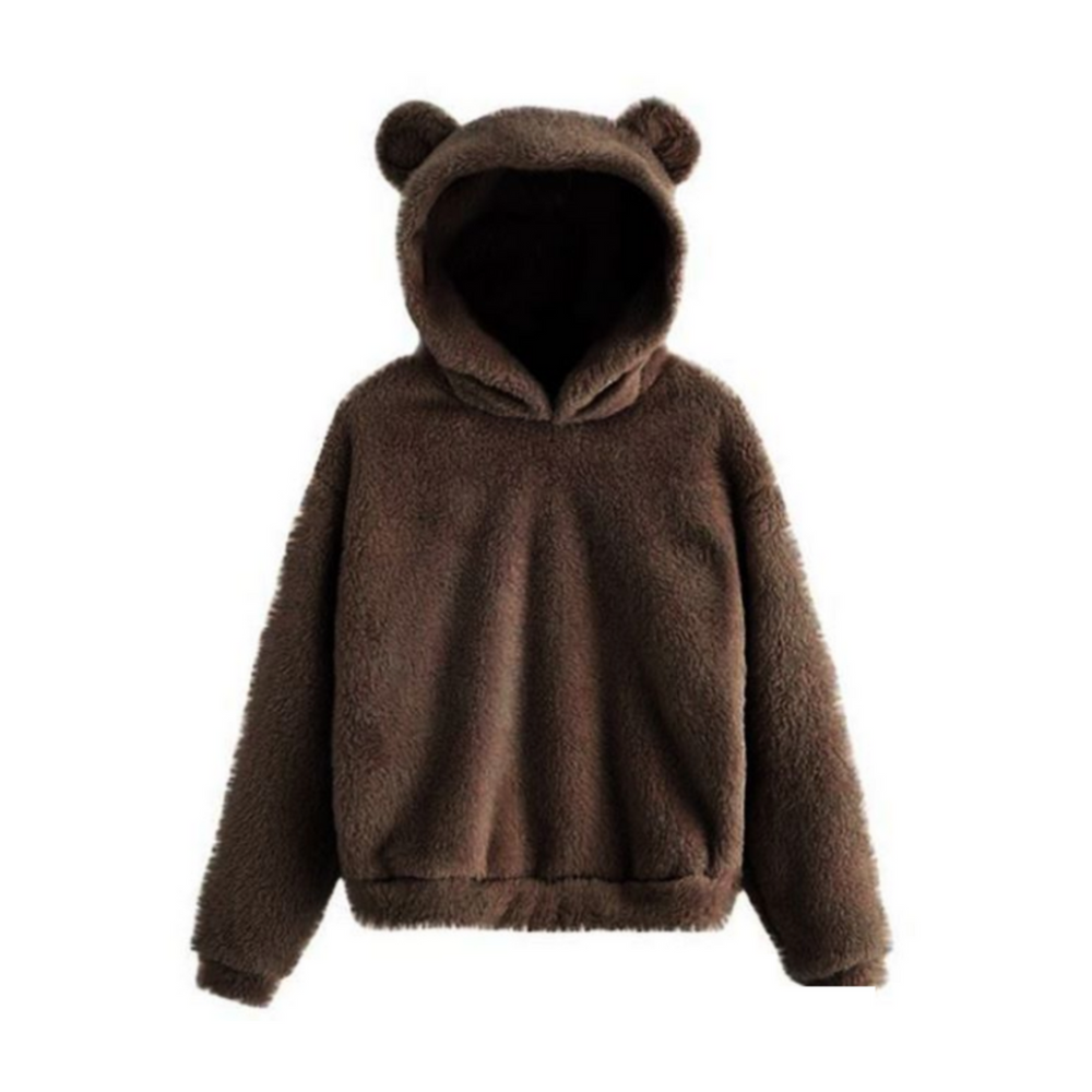 
                      
                        Bear Ear Furry Hoodie
                      
                    