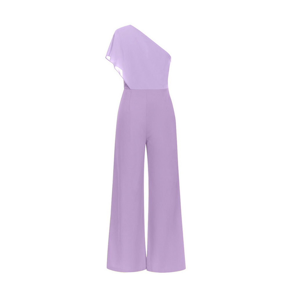 
                      
                        One Shoulder Asymmetric Jumpsuit
                      
                    