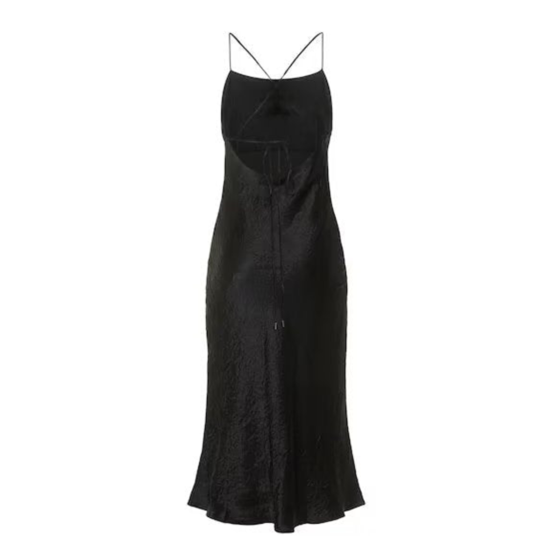 Cross Back Satin Below Knee Dress - Shop Style Shark Shop Style Shark Cross Back Satin Below Knee Dress - Shop Style Shark Shop Style Shark