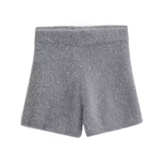 Mohair Knit Shorts