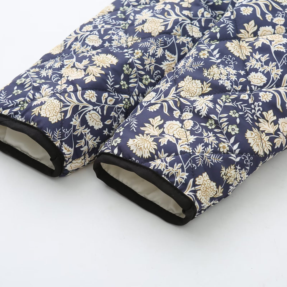 
                  
                    Print Quilted Padded Jacket
                  
                