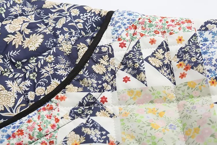 
                  
                    Print Quilted Padded Jacket
                  
                