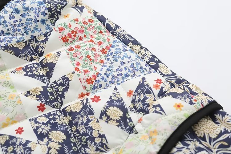 
                  
                    Print Quilted Padded Jacket
                  
                