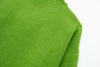 Drop Shoulder Turtleneck Sweater