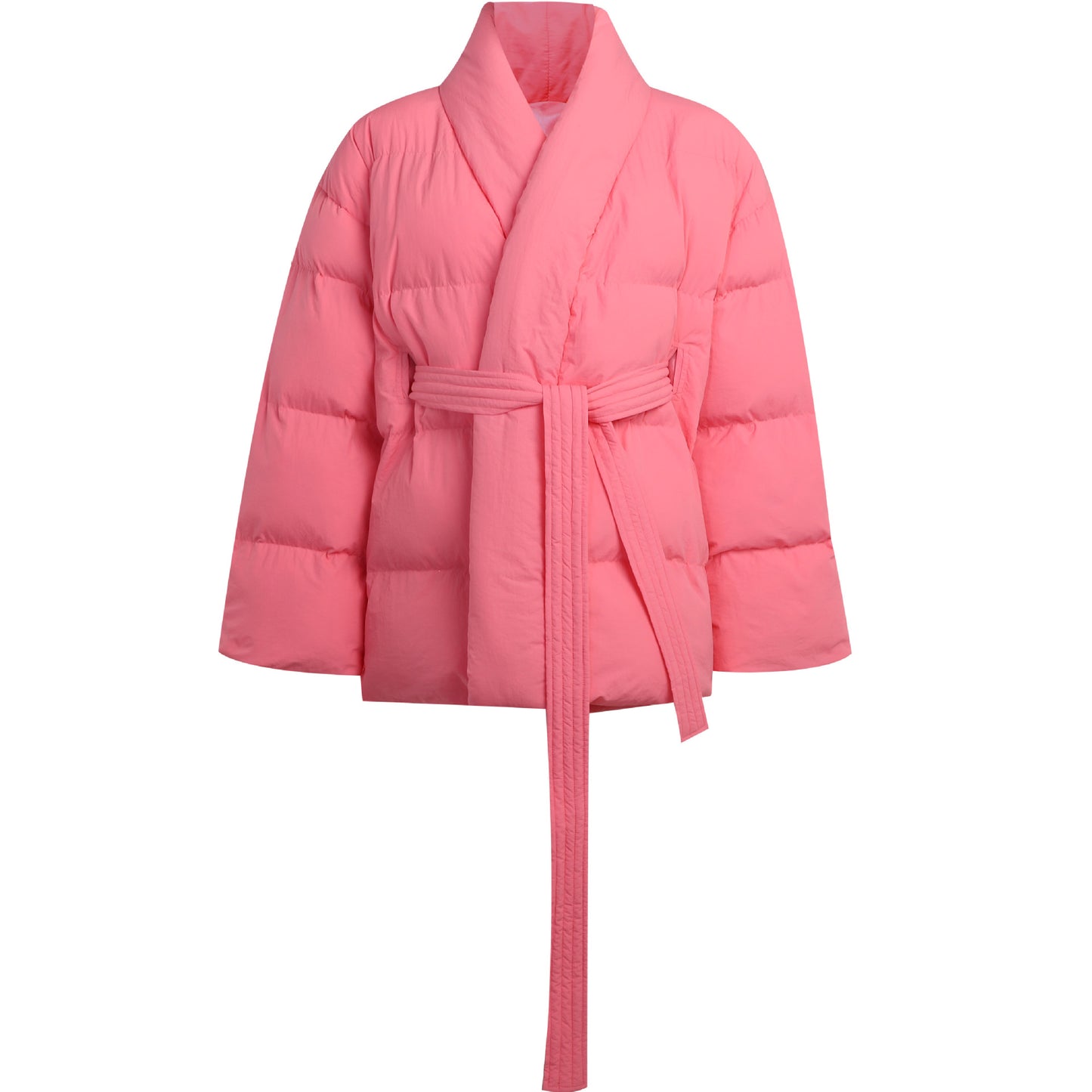 Belted Puffer Coat