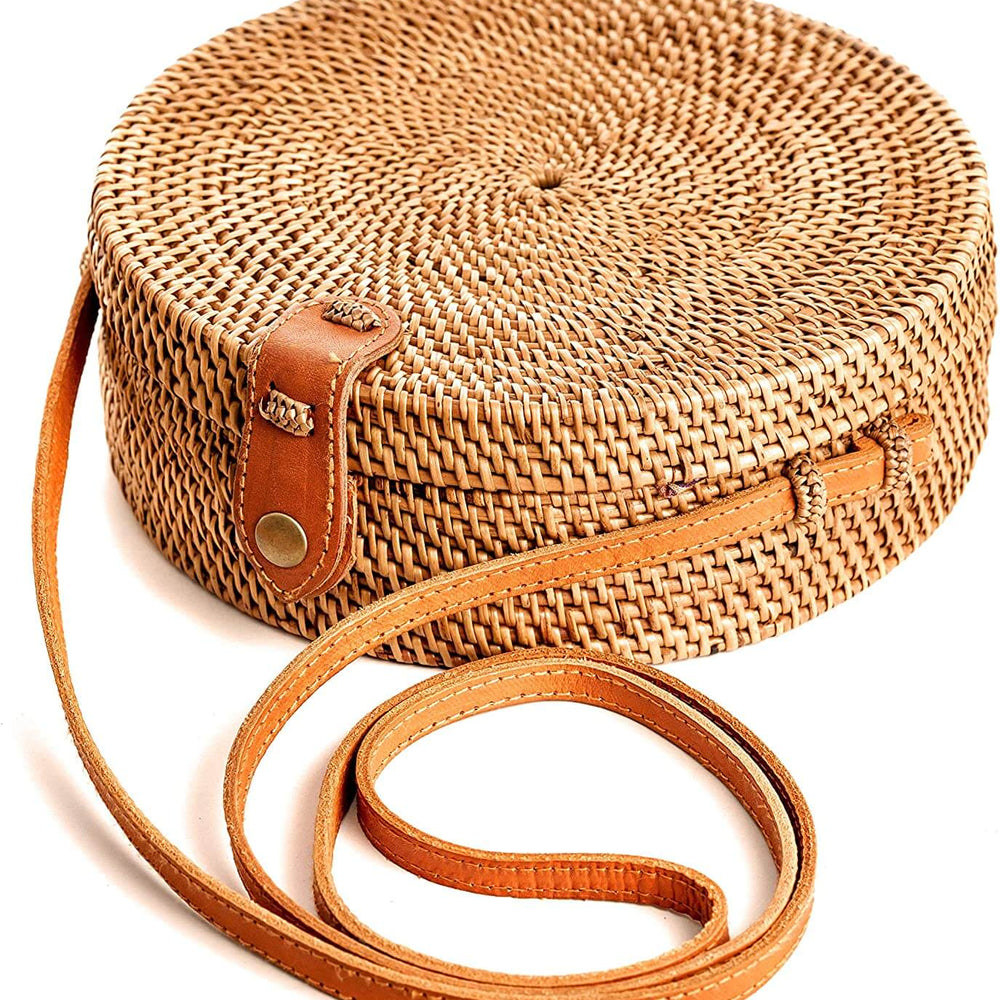 
                      
                        Handmade Woven Round Bag
                      
                    