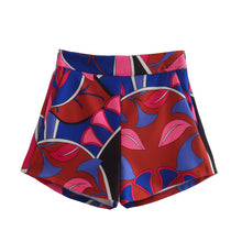  Abstract Colorful Pattern Shorts