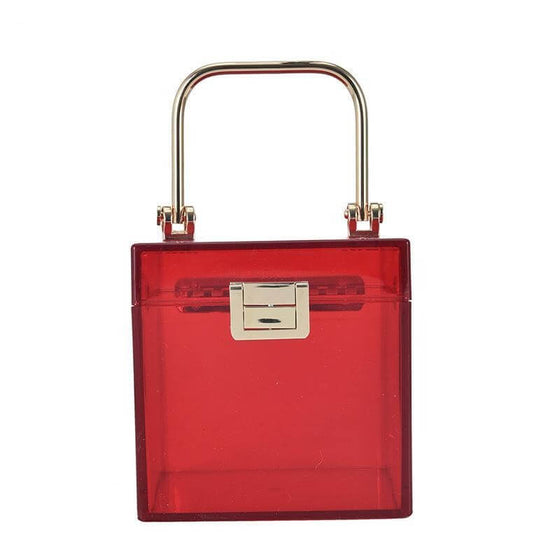 Acrylic Box Mini Handbag