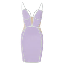  Spaghetti Strap Cut Out Bodycon Bandage Dress