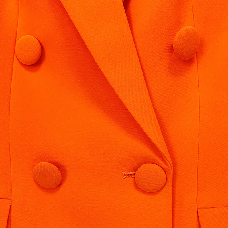 
                  
                    Double Breasted Blazer Suit Set
                  
                