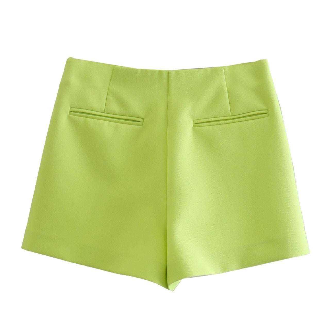 Asymmetric High Waist Skort