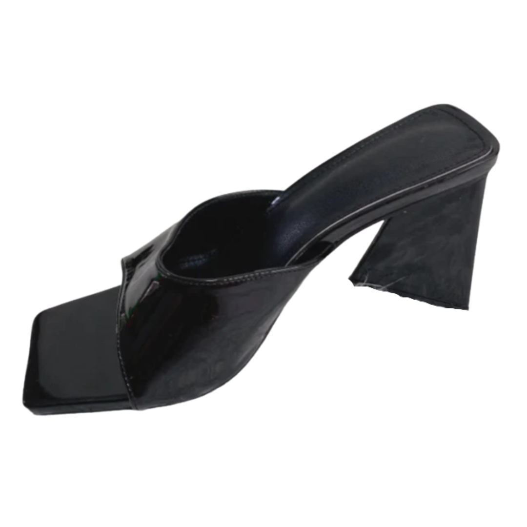 Ultra Chunky Open Toe Heel