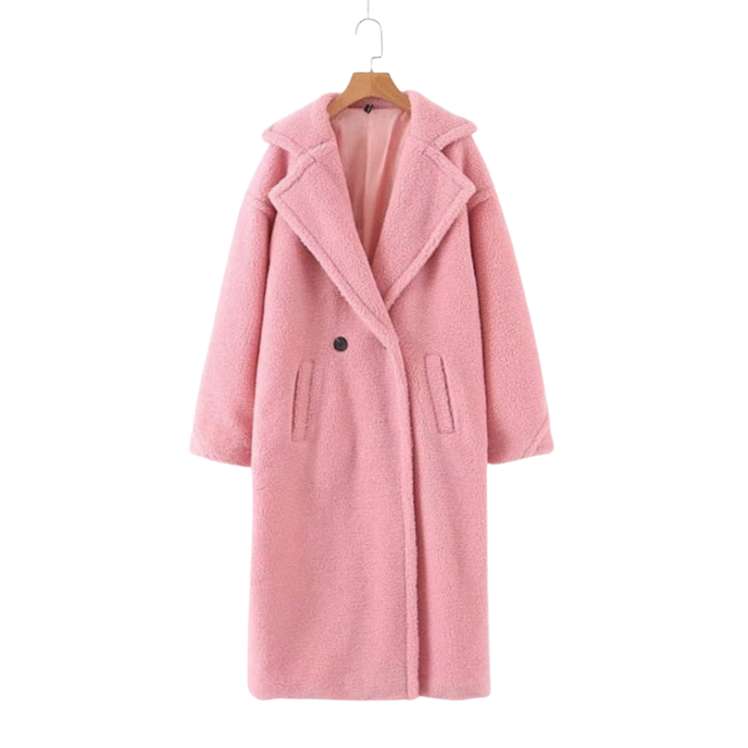 Long Length Teddy Coat