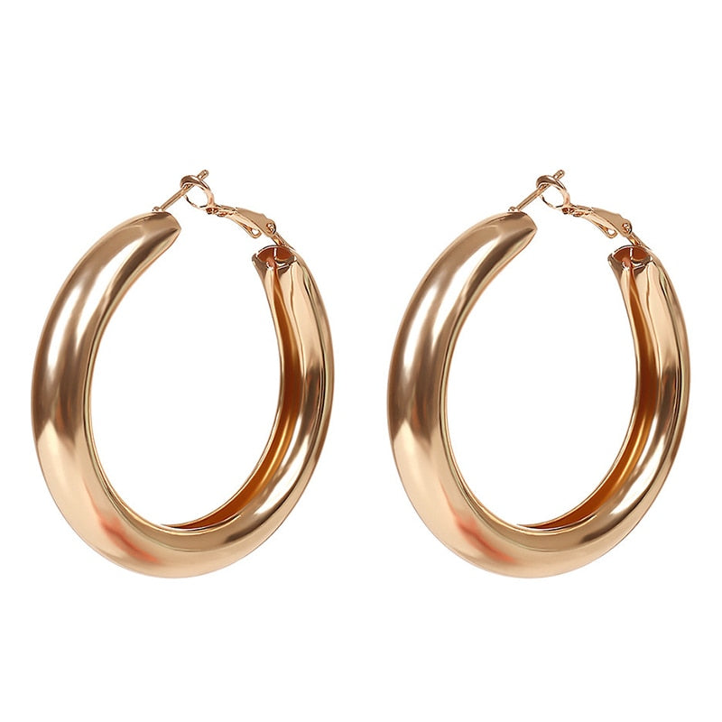 Thick Minimalist Hoops