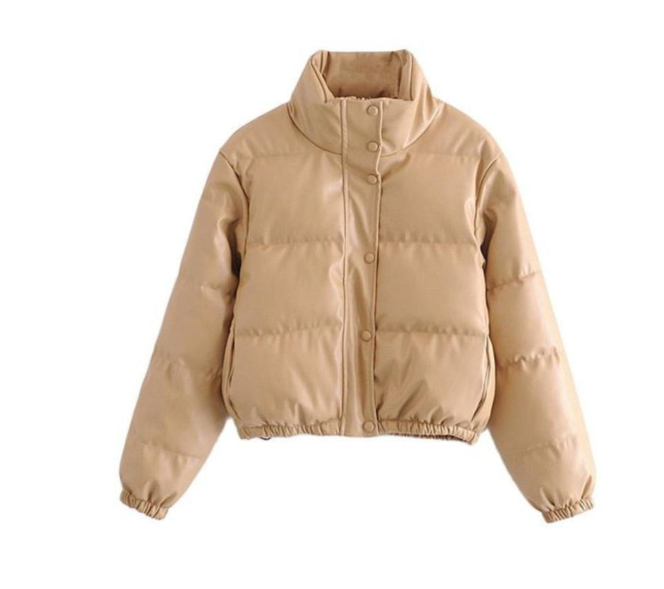 PU Puffer Coat