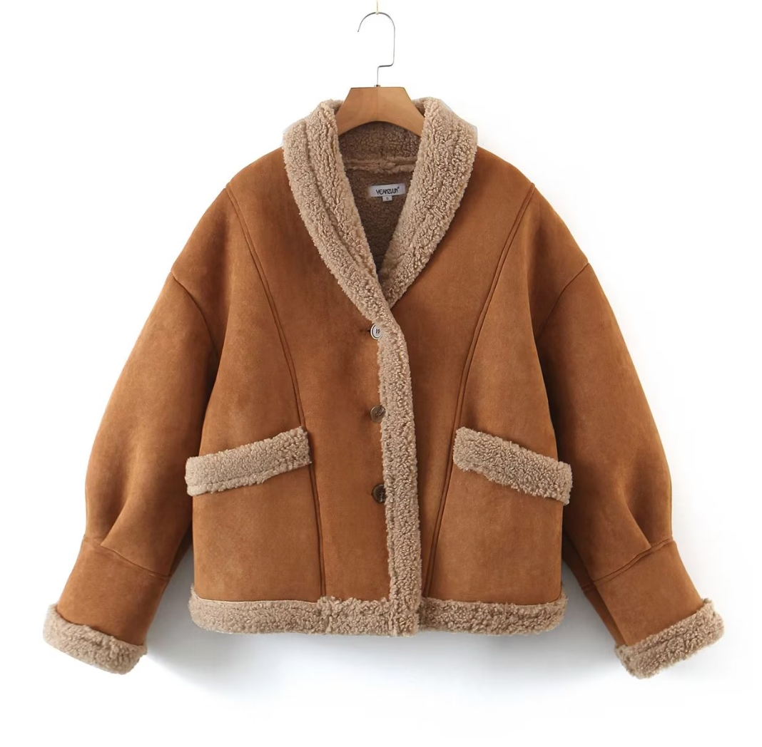 Shearling Bomber Jacket