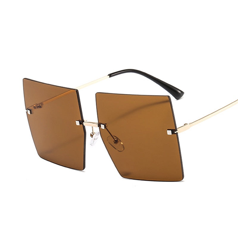 Rimless Large Lens Sunshades