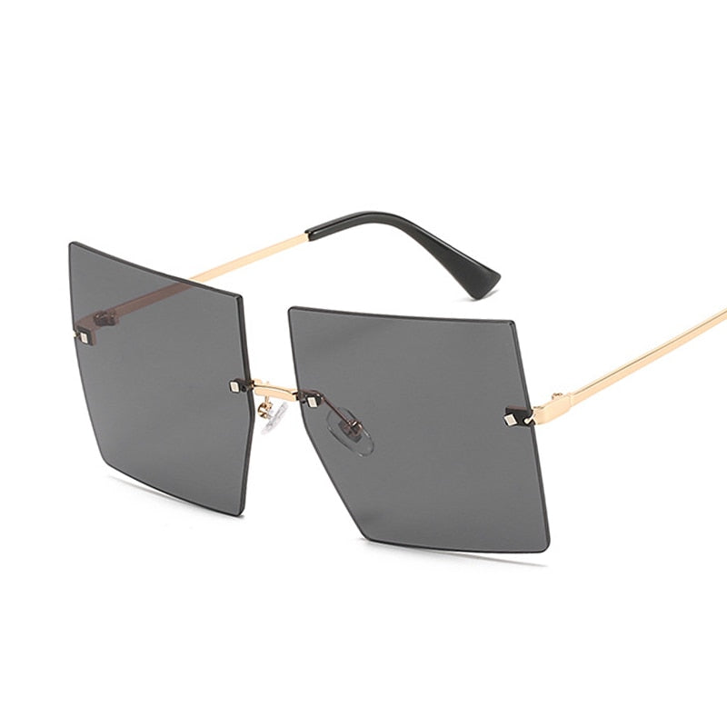 Rimless Large Lens Sunshades