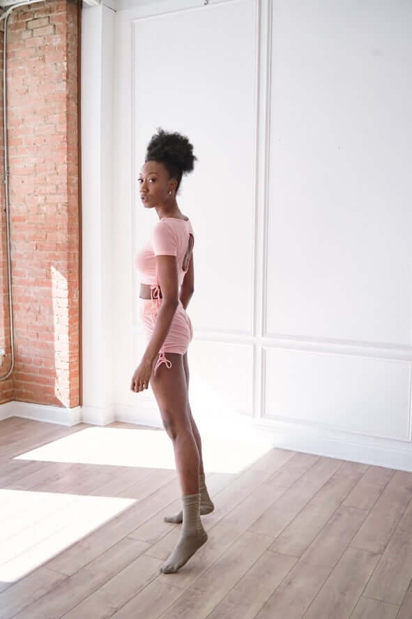 
                  
                    Drawstring Top & Shorts
                  
                