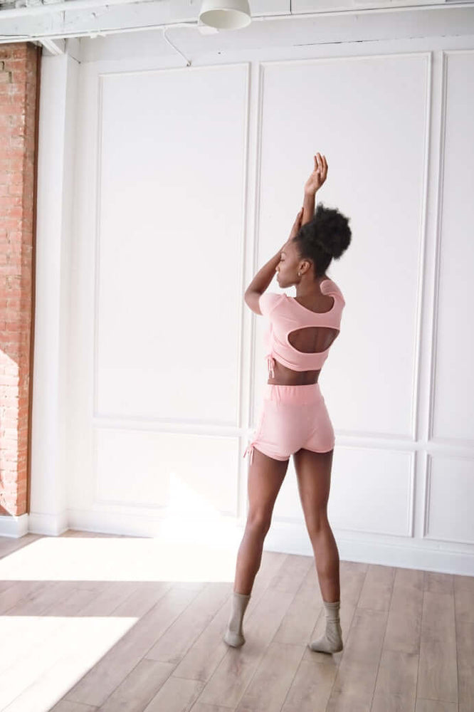 
                  
                    Drawstring Top & Shorts
                  
                
