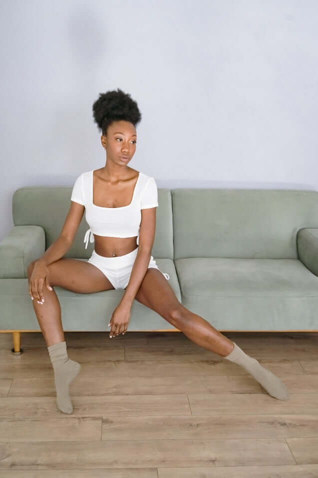 
                  
                    Drawstring Top & Shorts
                  
                
