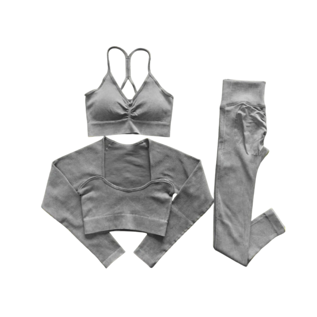 Three Piece Seamless Active Set