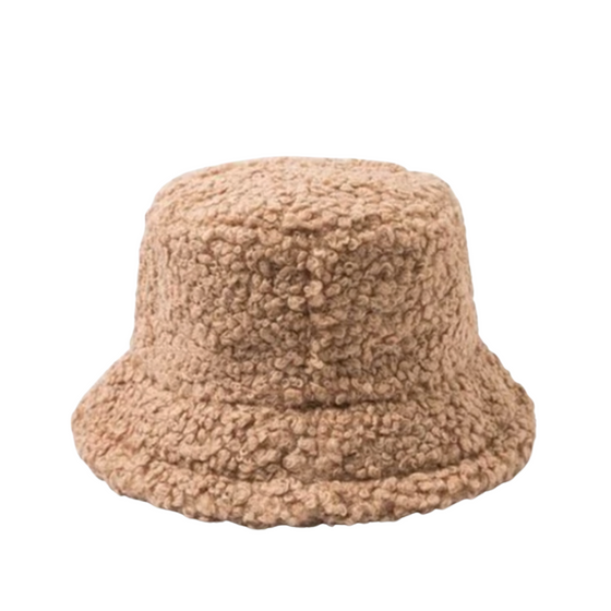 Solid Teddy Bucket Hat