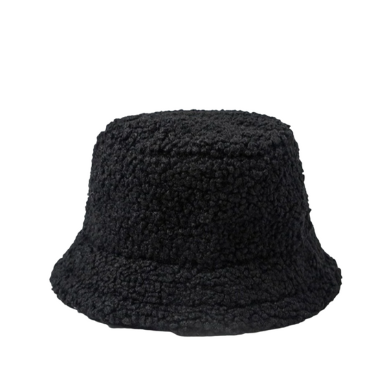 Solid Teddy Bucket Hat