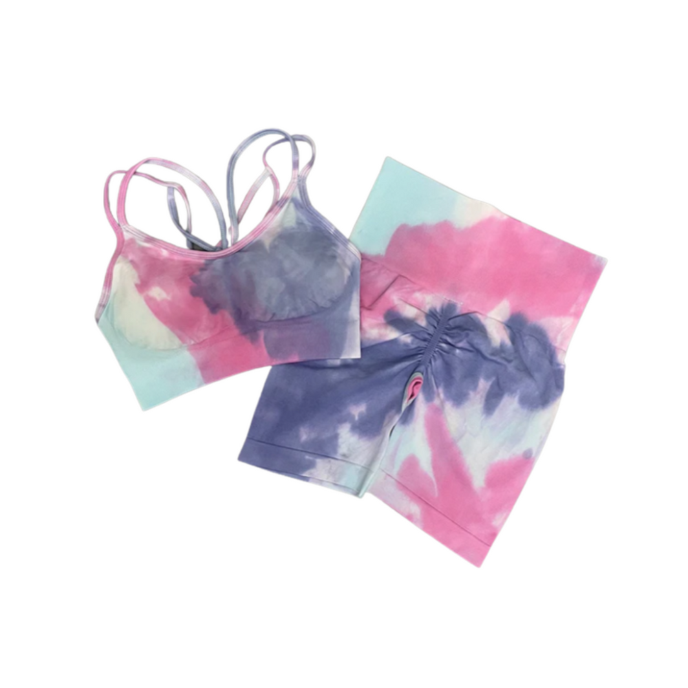 
                  
                    Two Piece Seamless Shorts and Bra Yoga Set
                  
                