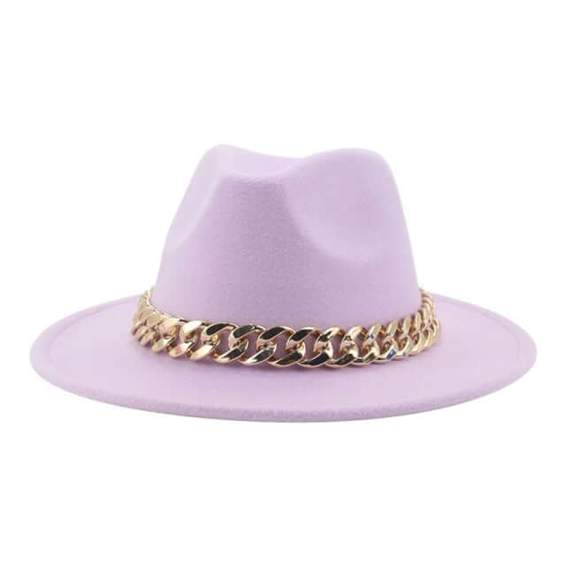 
                      
                        Chain Strap Fedora Hat
                      
                    